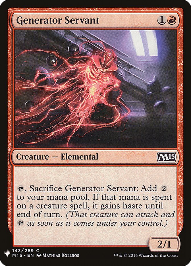 Generator Servant [Mystery Booster] | Game Master's Emporium (The New GME)