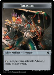 Gold // Treasure Double-Sided Token [Murders at Karlov Manor Commander Tokens] | Game Master's Emporium (The New GME)