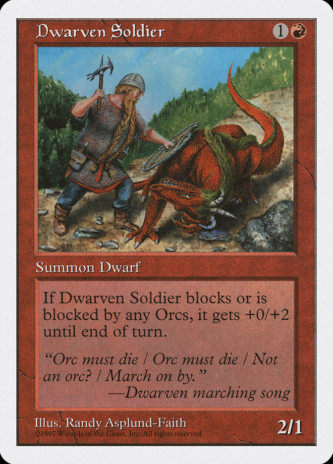 Dwarven Soldier [Fifth Edition] | Game Master's Emporium (The New GME)