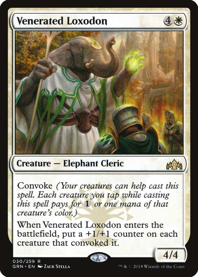 Venerated Loxodon [Guilds of Ravnica] | Game Master's Emporium (The New GME)