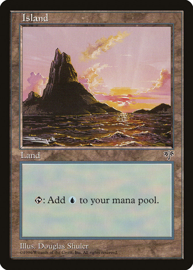 Island (Sunset) [Mirage] | Game Master's Emporium (The New GME)