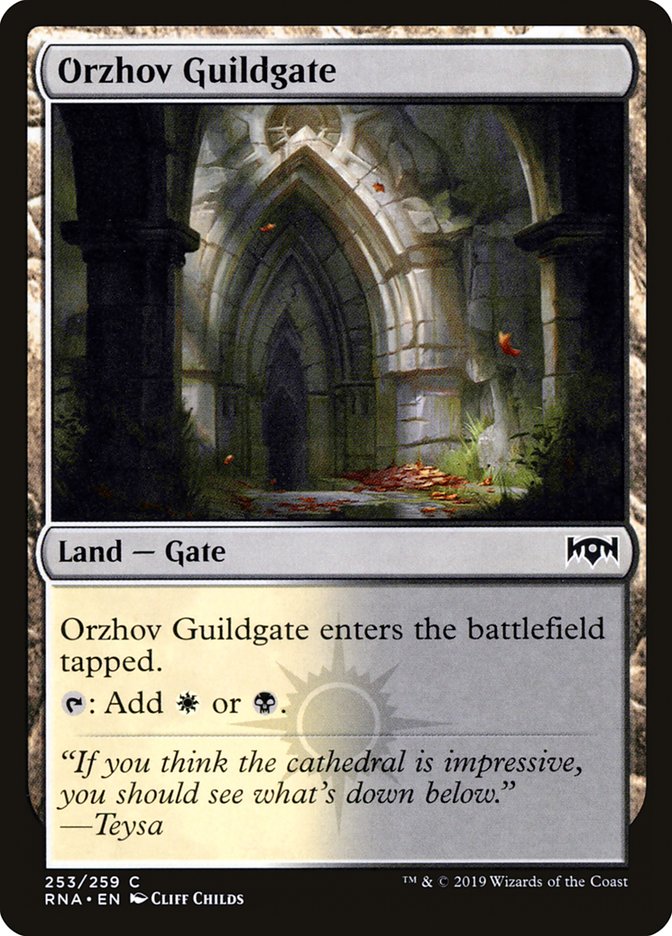 Orzhov Guildgate (253/259) [Ravnica Allegiance] | Game Master's Emporium (The New GME)