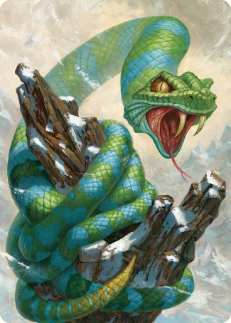 Ohran Frostfang Art Card [Commander Masters Art Series] | Game Master's Emporium (The New GME)
