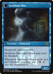 Elusive Tormentor // Insidious Mist (Buy-A-Box) [Shadows over Innistrad Promos] | Game Master's Emporium (The New GME)