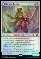 Brutal Cathar // Moonrage Brute [Innistrad: Midnight Hunt Prerelease Promos] | Game Master's Emporium (The New GME)