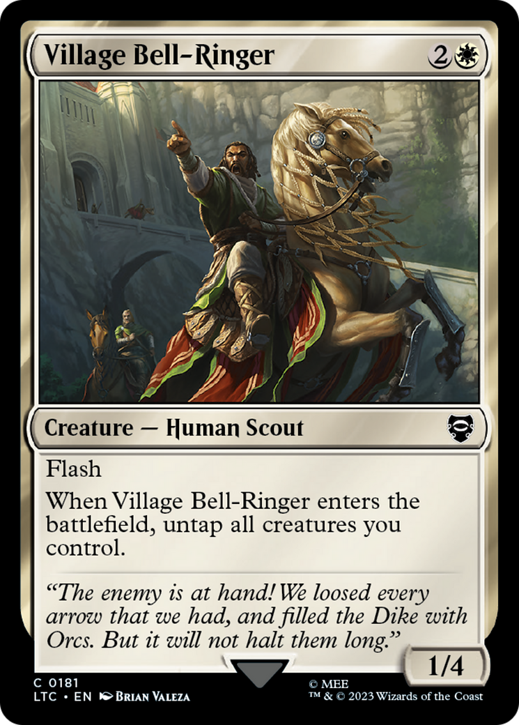 Village Bell-Ringer [The Lord of the Rings: Tales of Middle-Earth Commander] | Game Master's Emporium (The New GME)