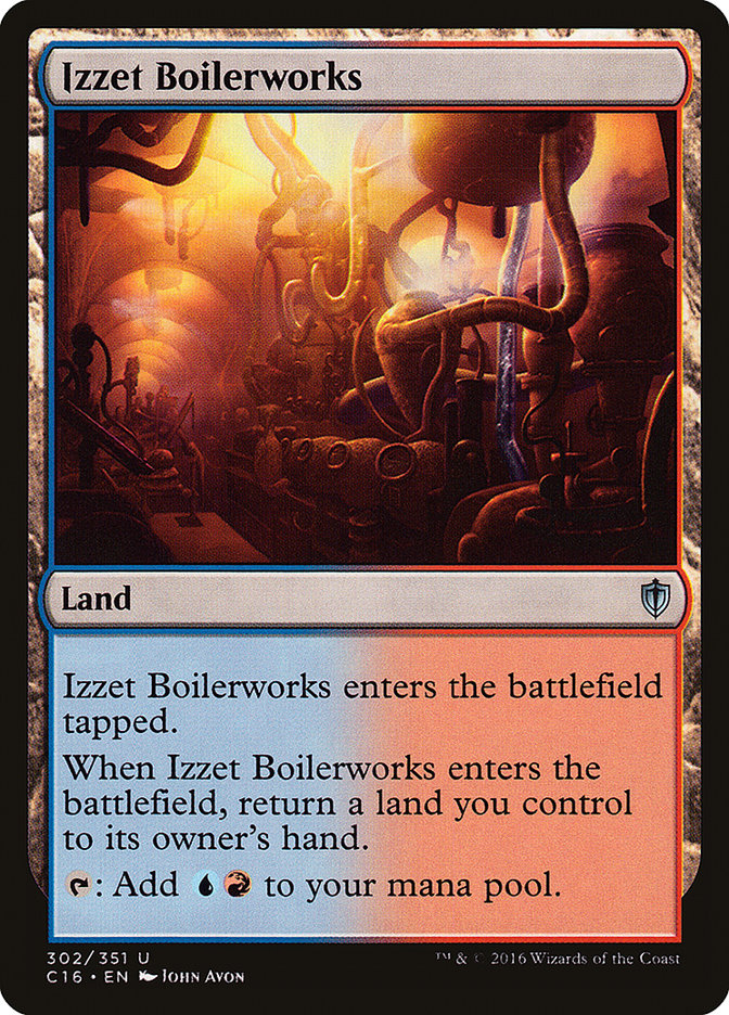 Izzet Boilerworks [Commander 2016] | Game Master's Emporium (The New GME)