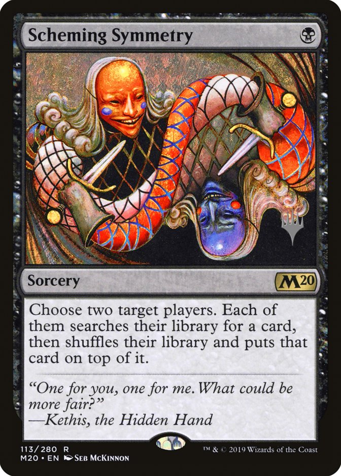 Scheming Symmetry (Promo Pack) [Core Set 2020 Promos] | Game Master's Emporium (The New GME)
