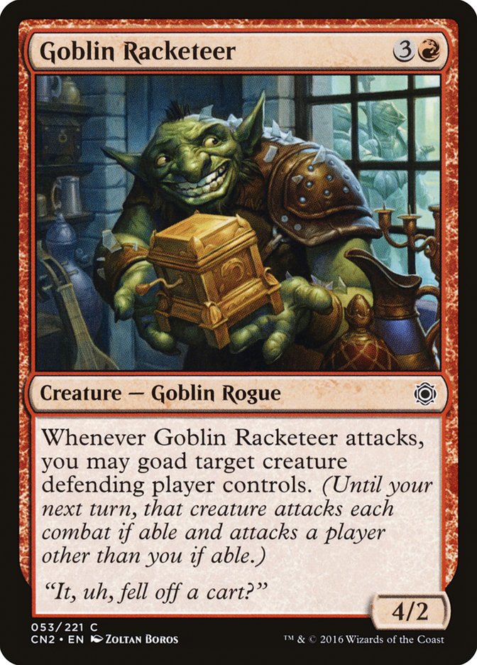 Goblin Racketeer [Conspiracy: Take the Crown] | Game Master's Emporium (The New GME)