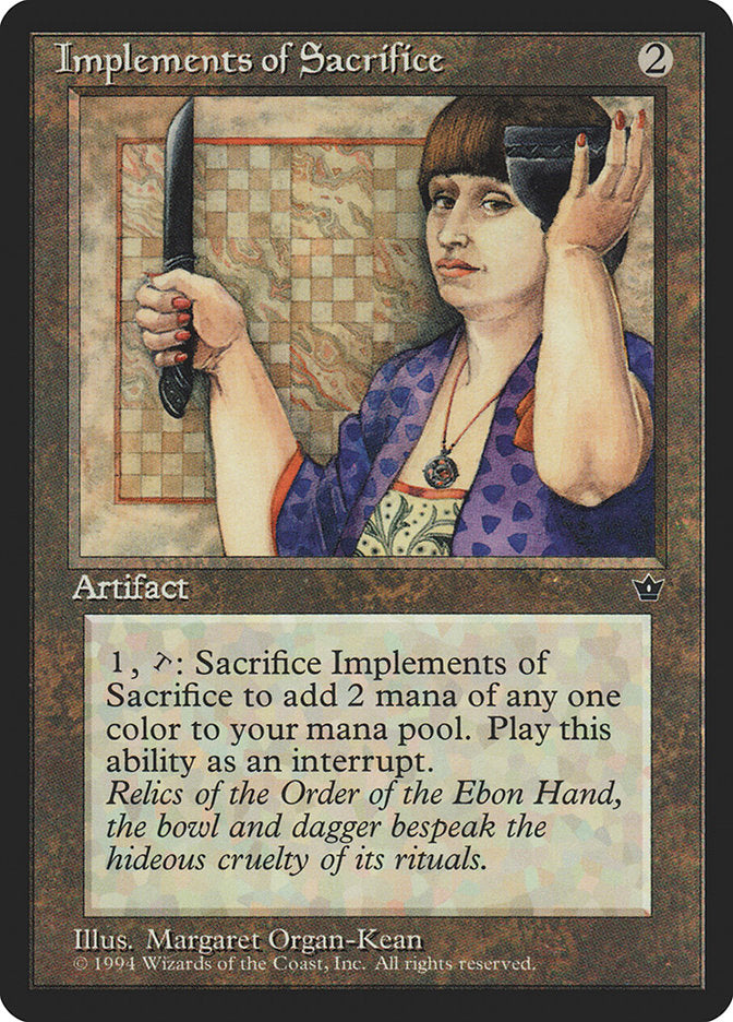 Implements of Sacrifice [Fallen Empires] | Game Master's Emporium (The New GME)