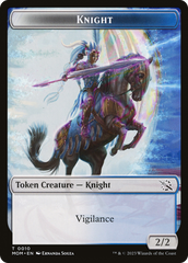 Thopter // Knight (10) Double-Sided Token [March of the Machine Tokens] | Game Master's Emporium (The New GME)