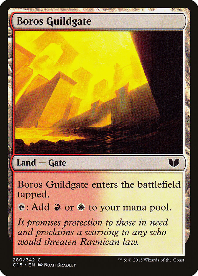 Boros Guildgate [Commander 2015] | Game Master's Emporium (The New GME)