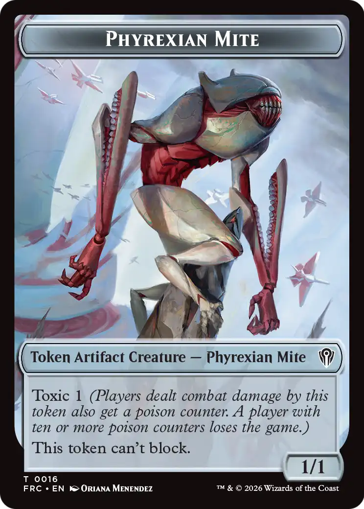 Kobolds of Kher Keep // Phyrexian Mite Double-Sided Token [Reality Fracture Commander Tokens] | Game Master's Emporium (The New GME)
