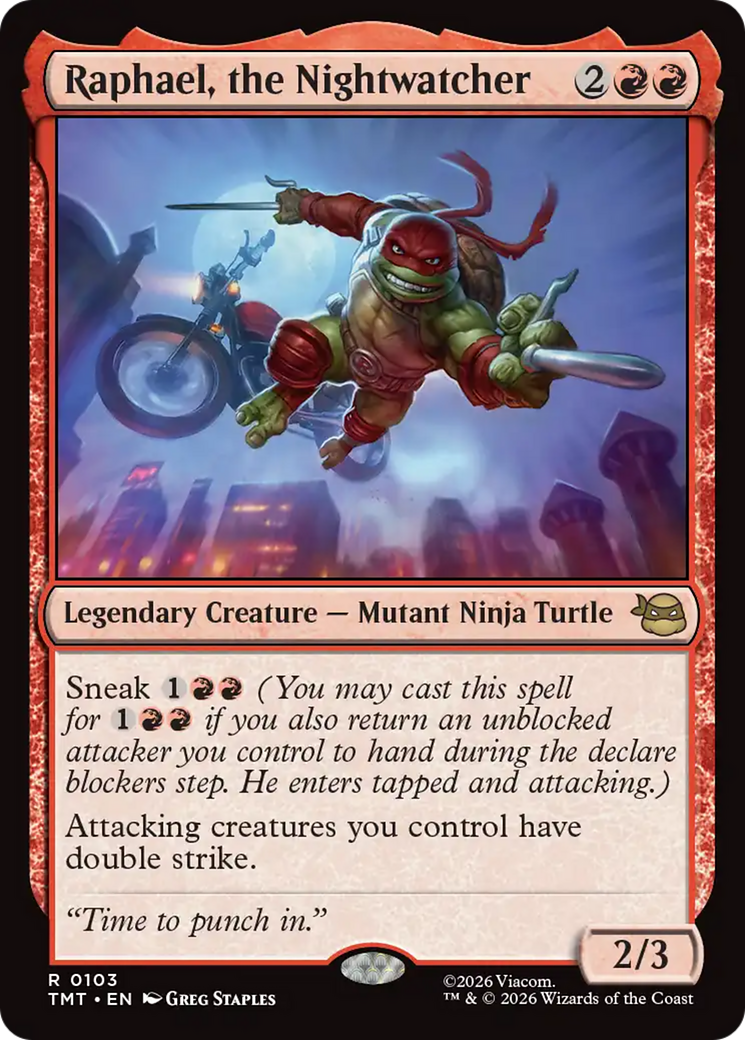 Raphael, the Nightwatcher [Teenage Mutant Ninja Turtles] | Game Master's Emporium (The New GME)