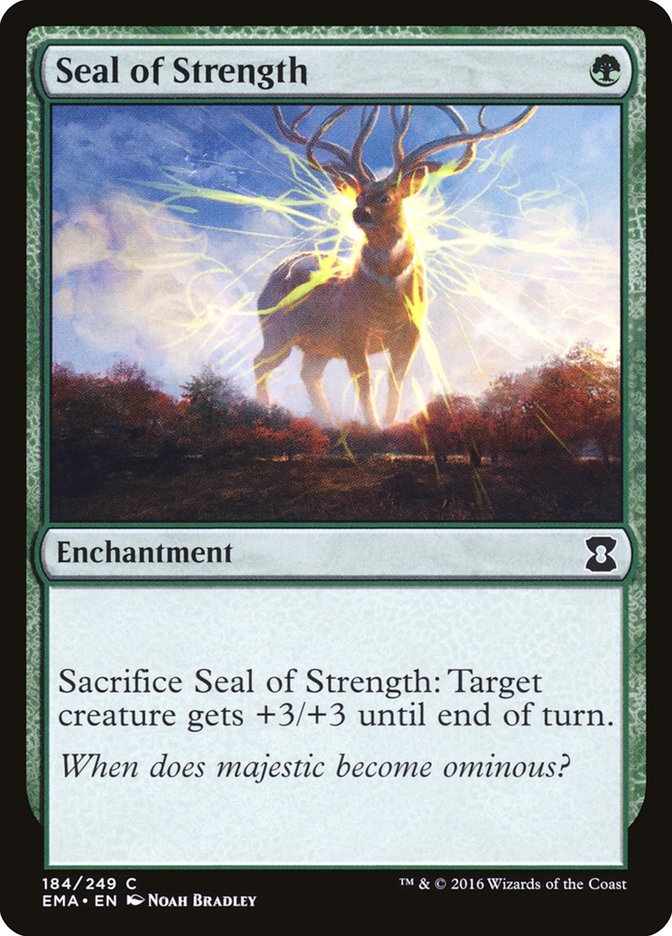 Seal of Strength [Eternal Masters] | Game Master's Emporium (The New GME)