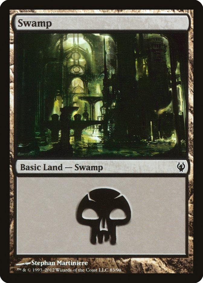 Swamp (83) [Duel Decks: Izzet vs. Golgari] | Game Master's Emporium (The New GME)
