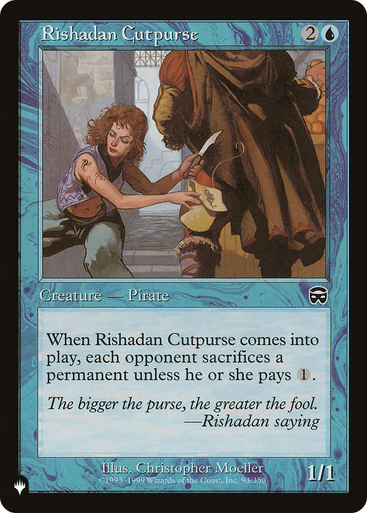Rishadan Cutpurse [The List] | Game Master's Emporium (The New GME)