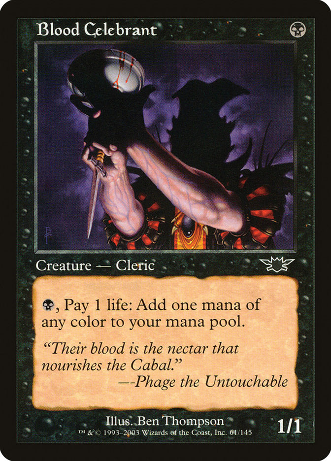 Blood Celebrant [Legions] | Game Master's Emporium (The New GME)