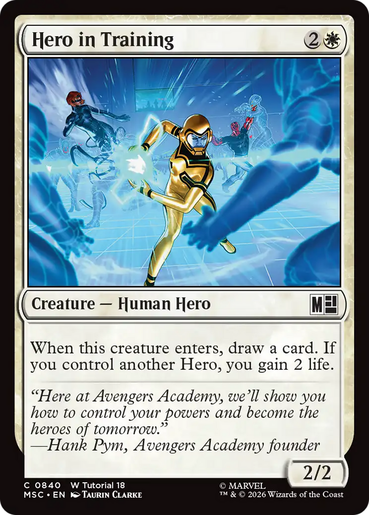 Hero in Training [Marvel Super Heroes Commander] | Game Master's Emporium (The New GME)