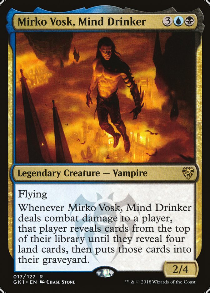 Mirko Vosk, Mind Drinker [Guilds of Ravnica Guild Kit] | Game Master's Emporium (The New GME)