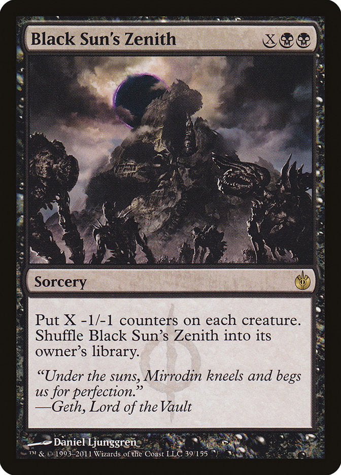 Black Sun's Zenith [Mirrodin Besieged] | Game Master's Emporium (The New GME)