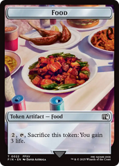 Hero (0002) // Food Double-Sided Token [FINAL FANTASY Tokens] | Game Master's Emporium (The New GME)