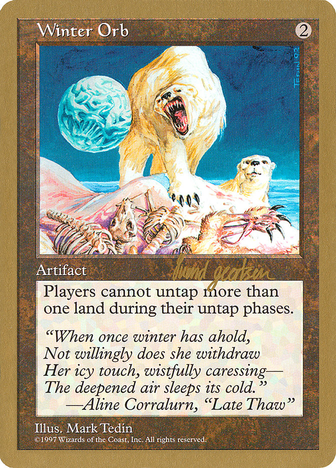 Winter Orb (Svend Geertsen) [World Championship Decks 1997] | Game Master's Emporium (The New GME)