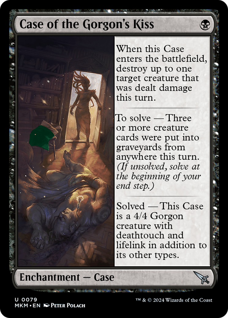 Case of the Gorgon's Kiss (Green) [Murders at Karlov Manor] | Game Master's Emporium (The New GME)