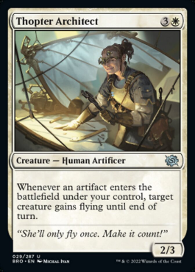 Thopter Architect [The Brothers' War] | Game Master's Emporium (The New GME)