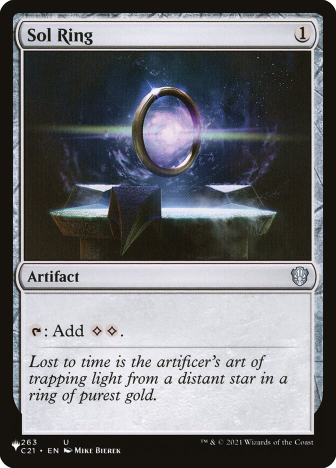 Sol Ring [Secret Lair: Heads I Win, Tails You Lose] | Game Master's Emporium (The New GME)