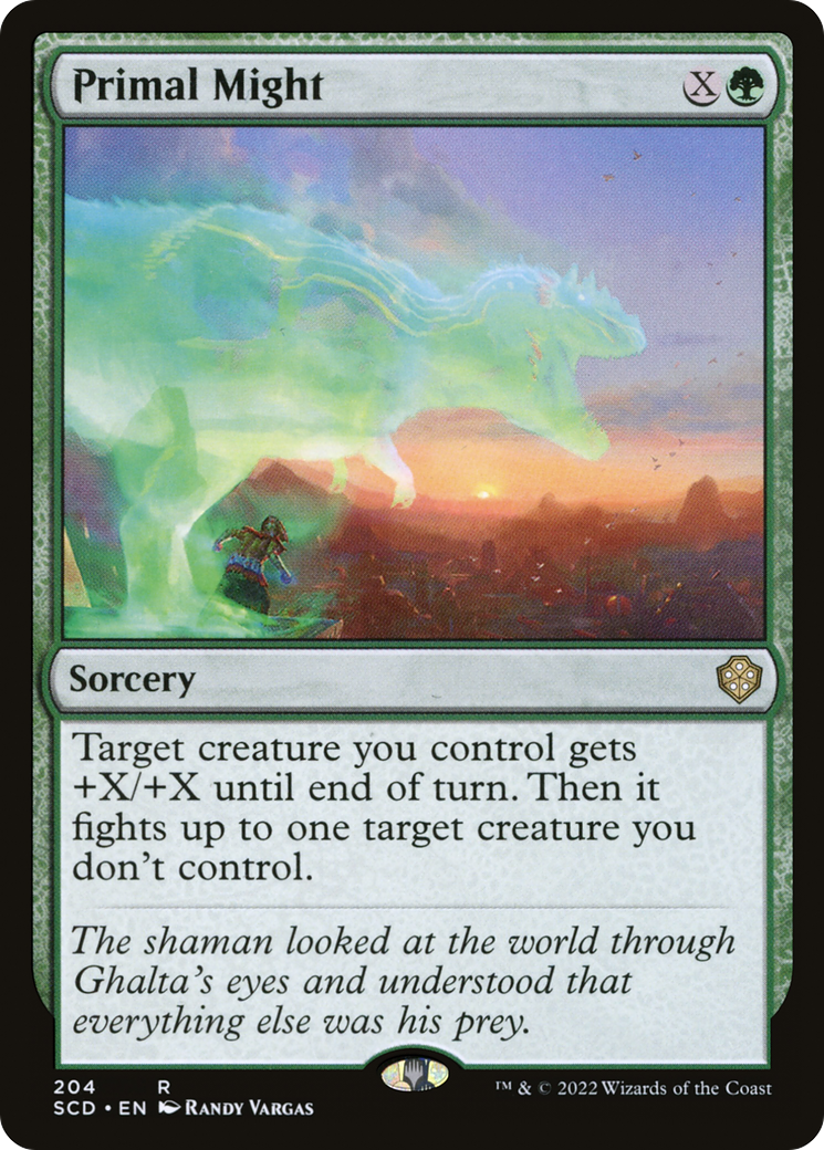 Primal Might [Starter Commander Decks] | Game Master's Emporium (The New GME)