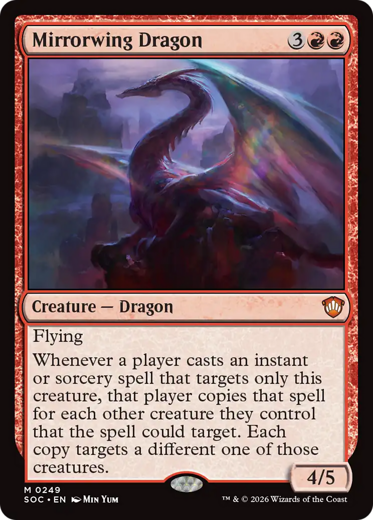 Mirrorwing Dragon [Secrets of Strixhaven Commander] | Game Master's Emporium (The New GME)