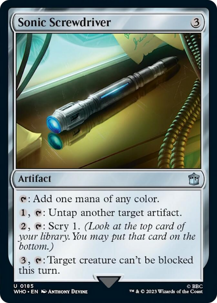 Sonic Screwdriver (0185) [Doctor Who] | Game Master's Emporium (The New GME)