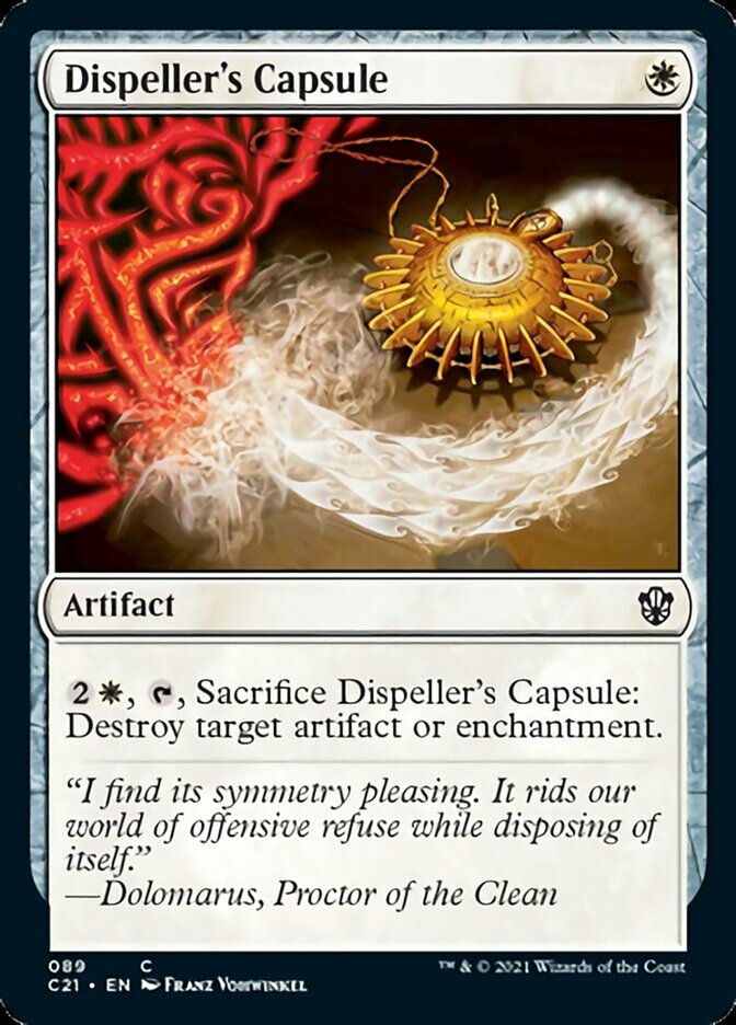 Dispeller's Capsule [Commander 2021] | Game Master's Emporium (The New GME)