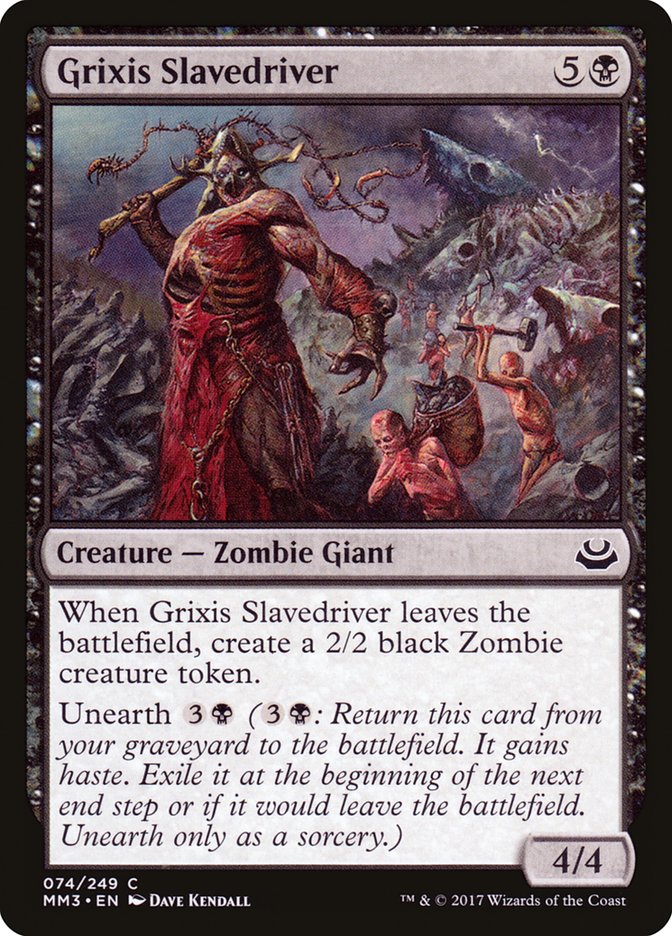 Grixis Slavedriver [Modern Masters 2017] | Game Master's Emporium (The New GME)
