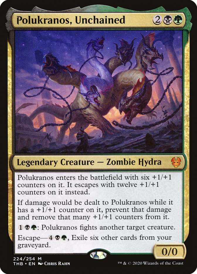Polukranos, Unchained [Theros Beyond Death] | Game Master's Emporium (The New GME)