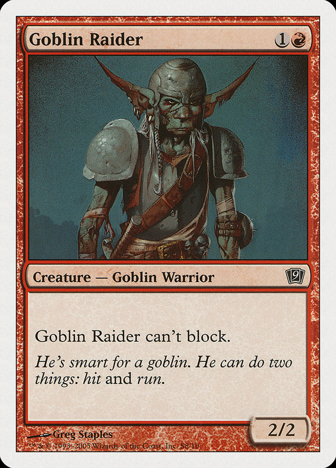Goblin Raider [Ninth Edition] | Game Master's Emporium (The New GME)