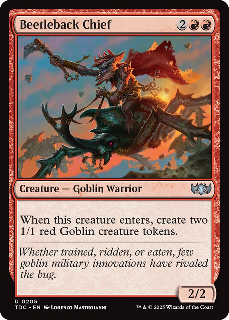Beetleback Chief [Tarkir: Dragonstorm Commander] | Game Master's Emporium (The New GME)