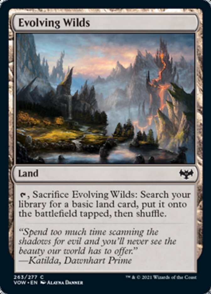 Evolving Wilds [Innistrad: Crimson Vow] | Game Master's Emporium (The New GME)
