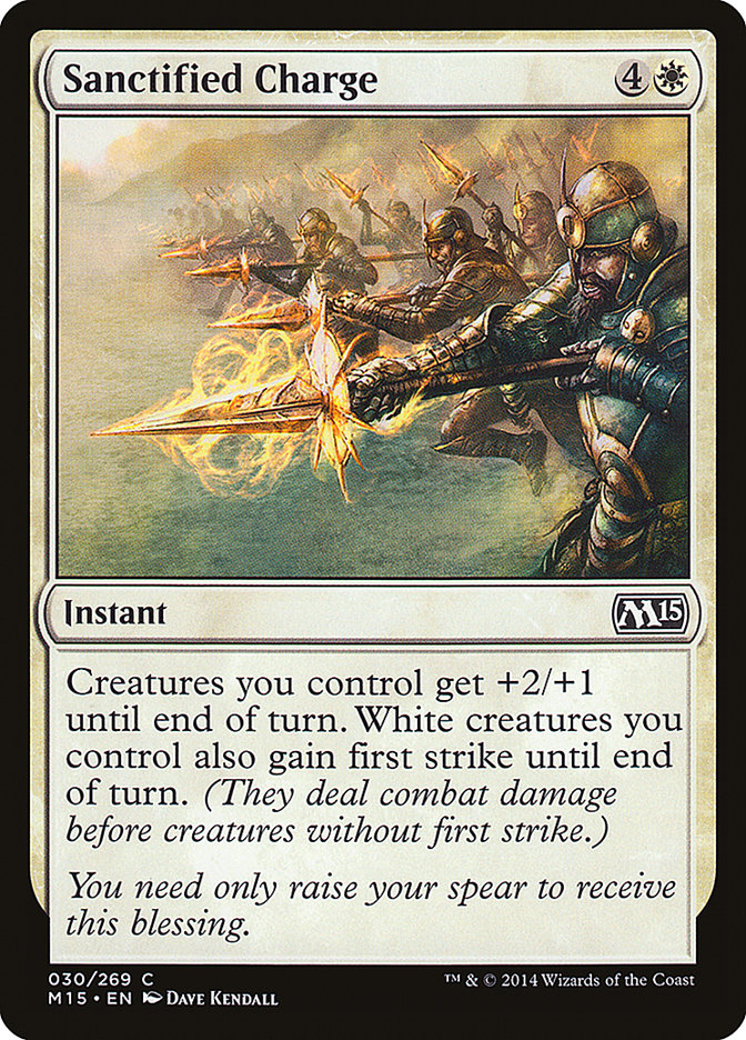 Sanctified Charge [Magic 2015] | Game Master's Emporium (The New GME)