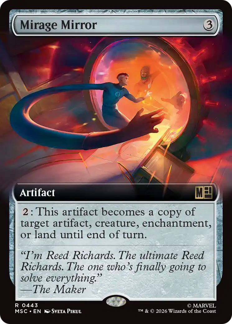 Mirage Mirror (Extended Art) [Marvel Super Heroes Commander] | Game Master's Emporium (The New GME)