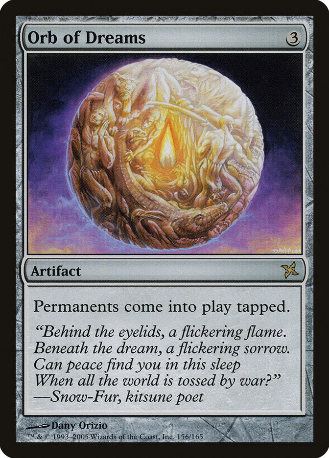 Orb of Dreams [Betrayers of Kamigawa] | Game Master's Emporium (The New GME)