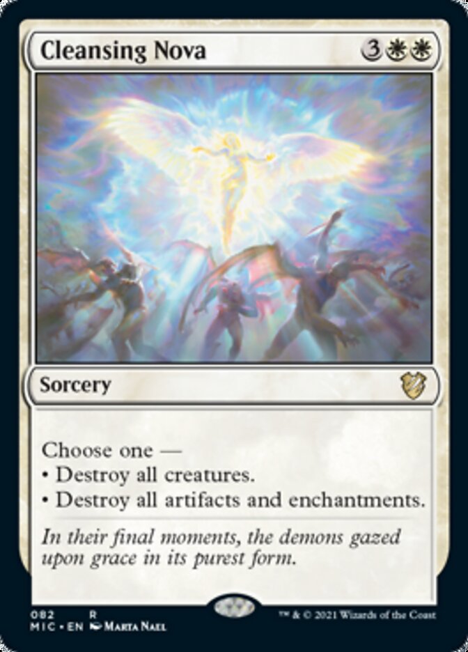 Cleansing Nova [Innistrad: Midnight Hunt Commander] | Game Master's Emporium (The New GME)