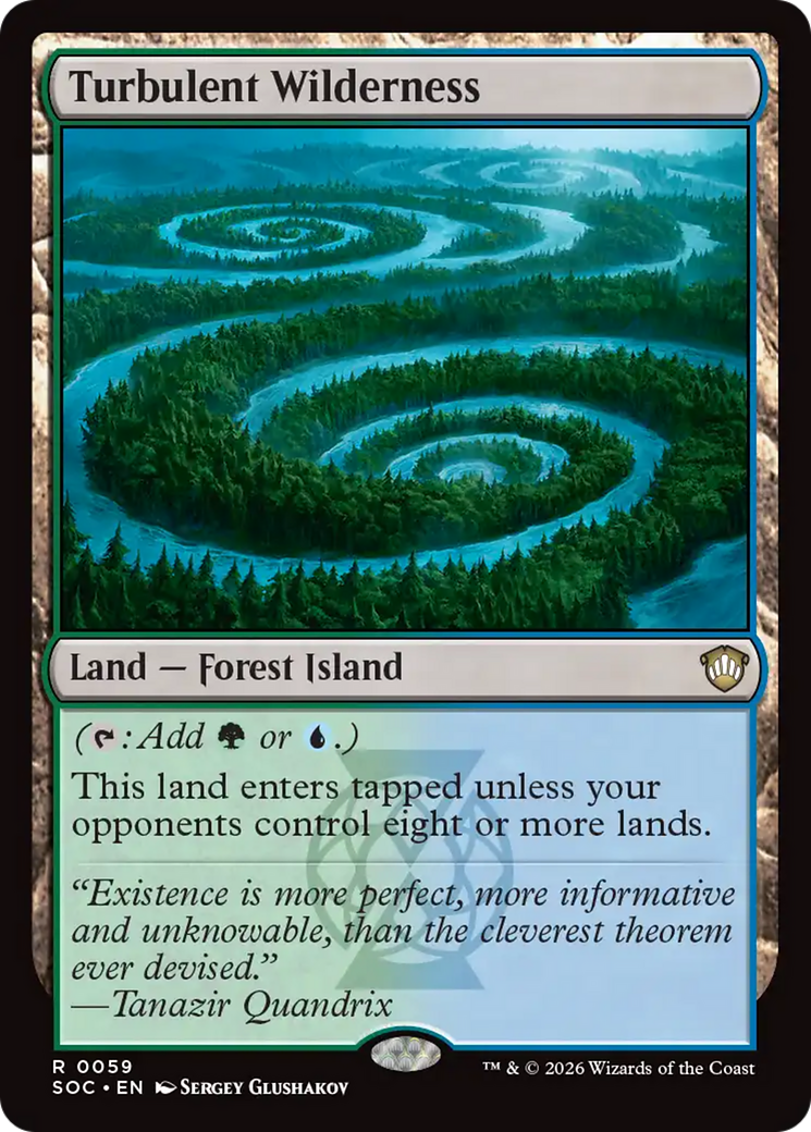 Turbulent Wilderness [Secrets of Strixhaven Commander] | Game Master's Emporium (The New GME)