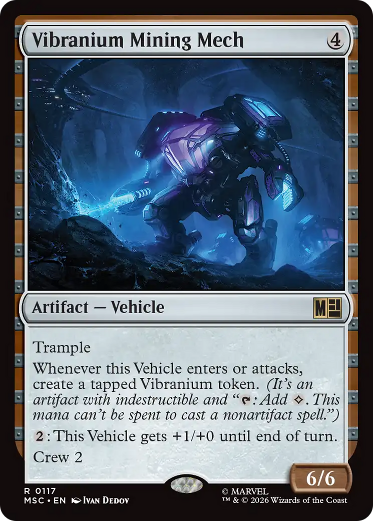 Vibranium Mining Mech [Marvel Super Heroes Commander] | Game Master's Emporium (The New GME)