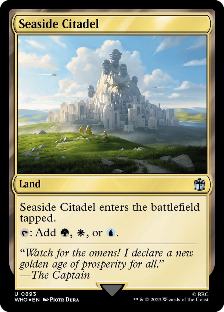 Seaside Citadel (Surge Foil) [Doctor Who] | Game Master's Emporium (The New GME)
