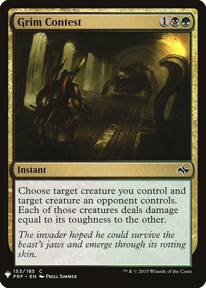 Grim Contest [Mystery Booster] | Game Master's Emporium (The New GME)