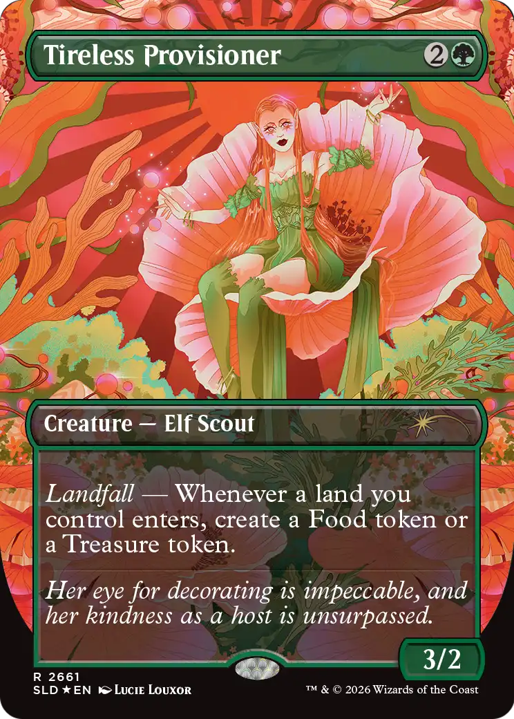 Tireless Provisioner [Secret Lair Drop Series] | Game Master's Emporium (The New GME)
