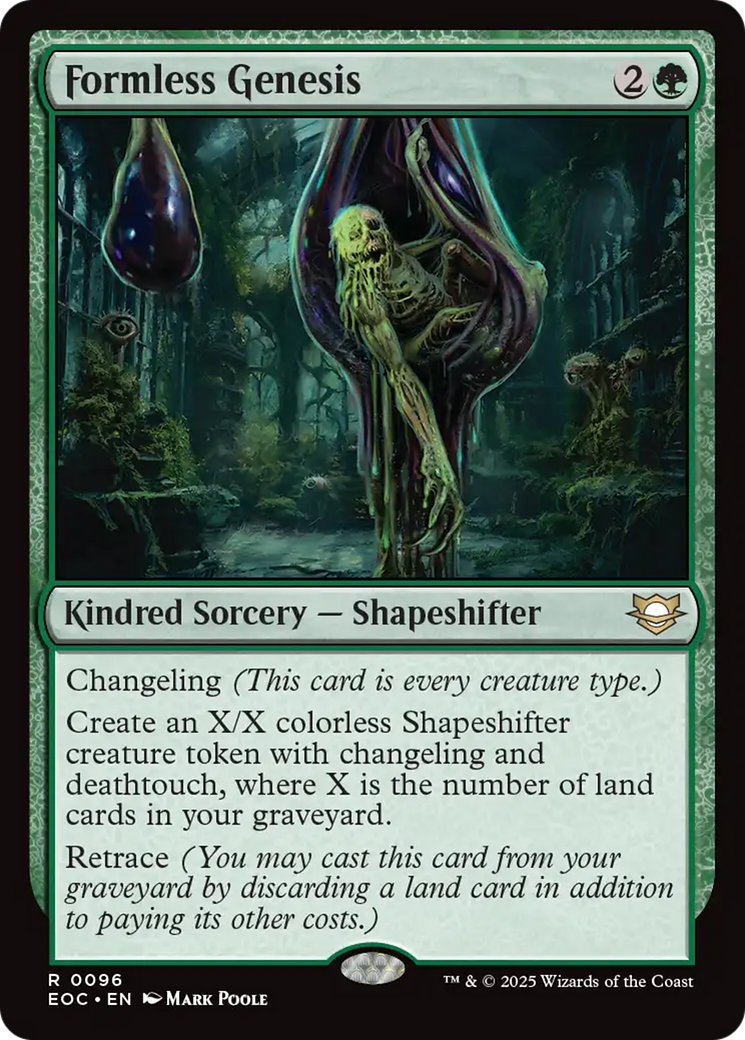 Formless Genesis [Edge of Eternities Commander] | Game Master's Emporium (The New GME)
