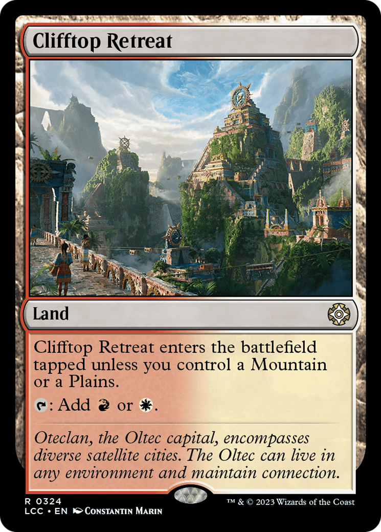 Clifftop Retreat [The Lost Caverns of Ixalan Commander] | Game Master's Emporium (The New GME)